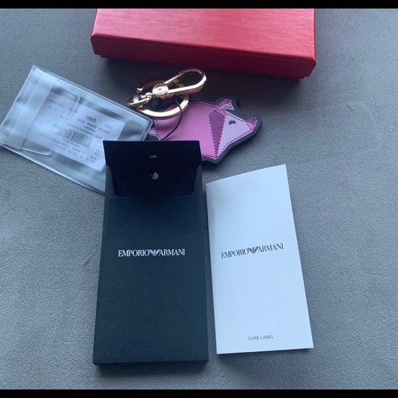 Emporio Armani pig key charm - Picture 7 of 7